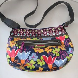Lily Bloom crossbody bag - spring/tulips